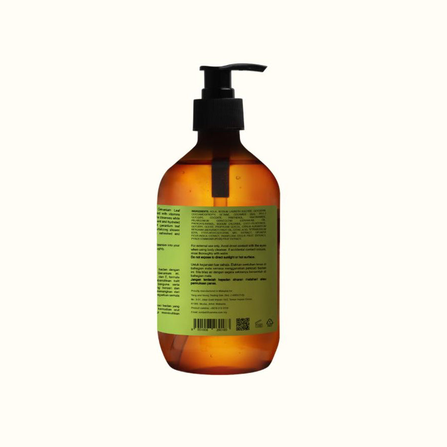 YARÓMA GERANIUM Body Cleanser