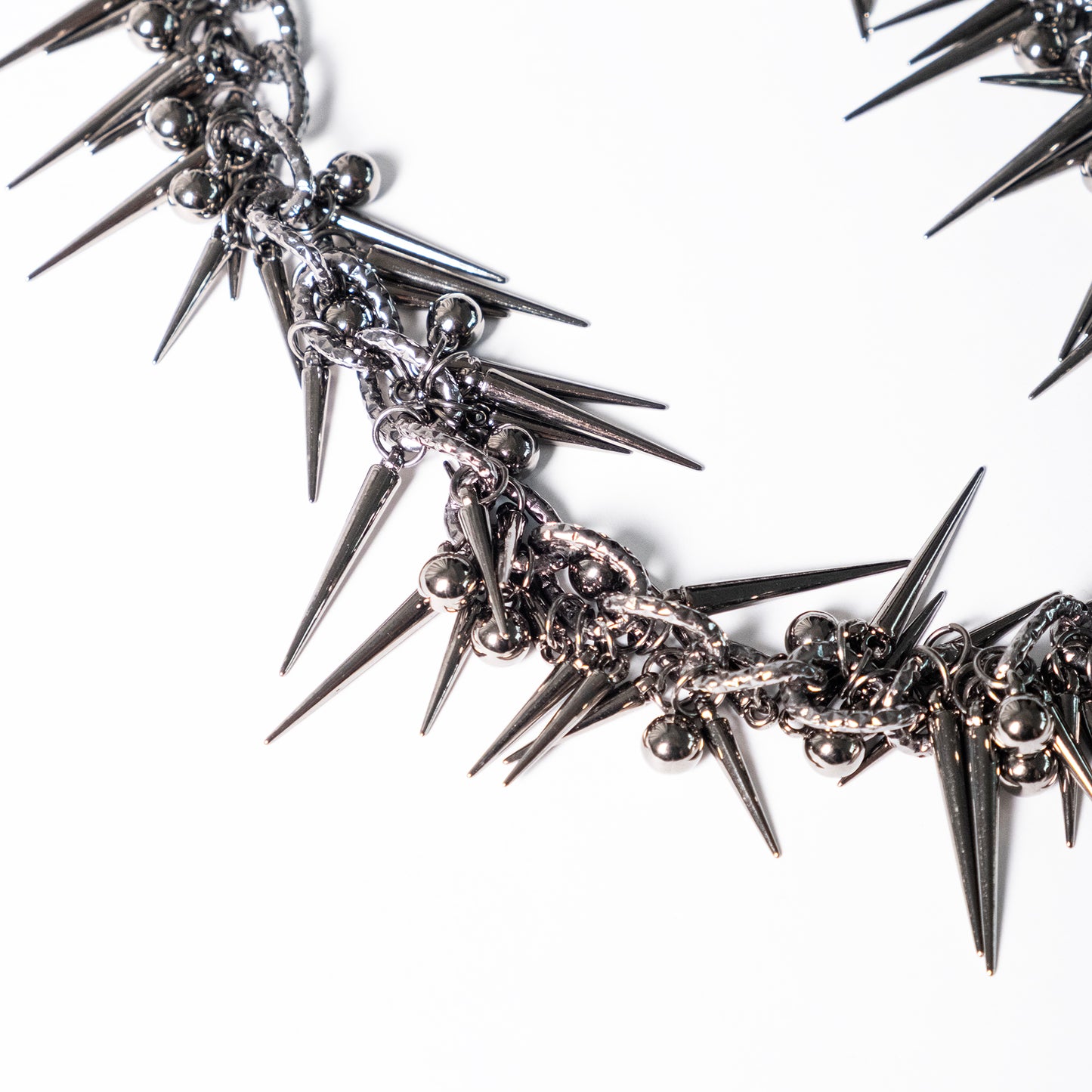 SACA Rivet Fringe Pants Chain