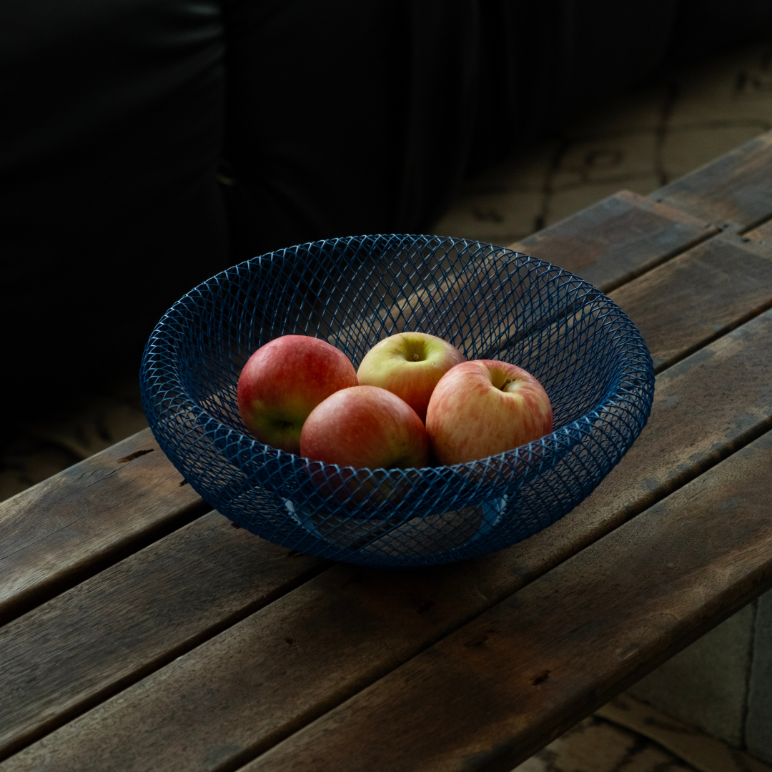 Azure Weave Bowl