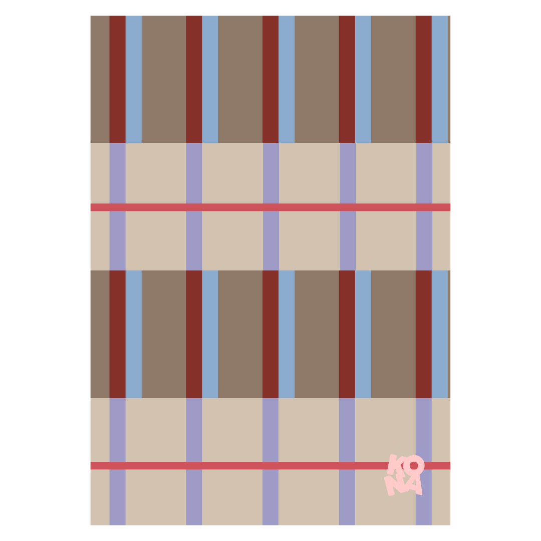 KONA Frame Background Postcard