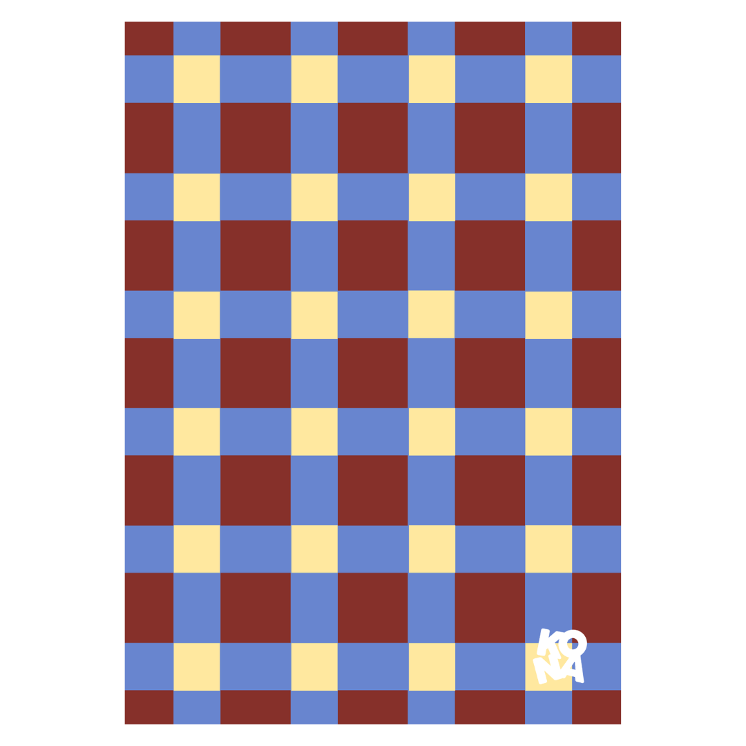 KONA Frame Background Postcard