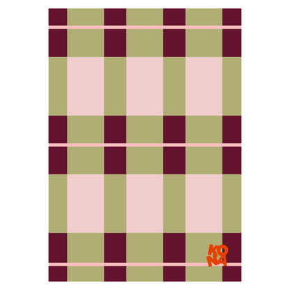 KONA Frame Background Postcard