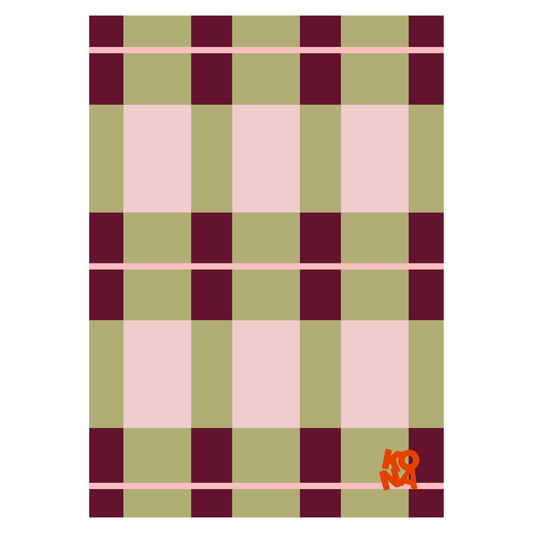 KONA Frame Background Postcard