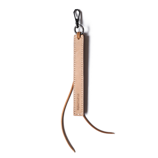Tanned Leather Keychain Hook