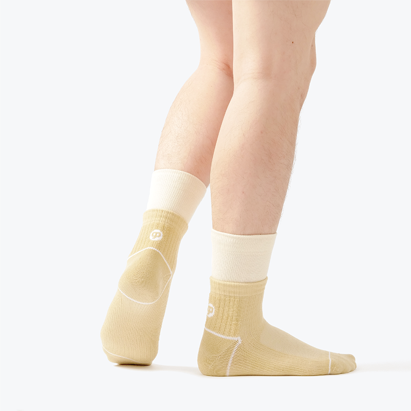 GPS Double Layers Crew Socks