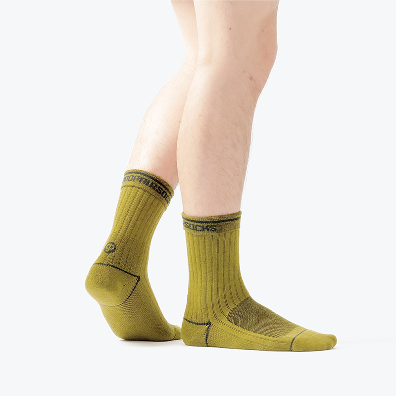 GPS 2 Ways Crew Socks