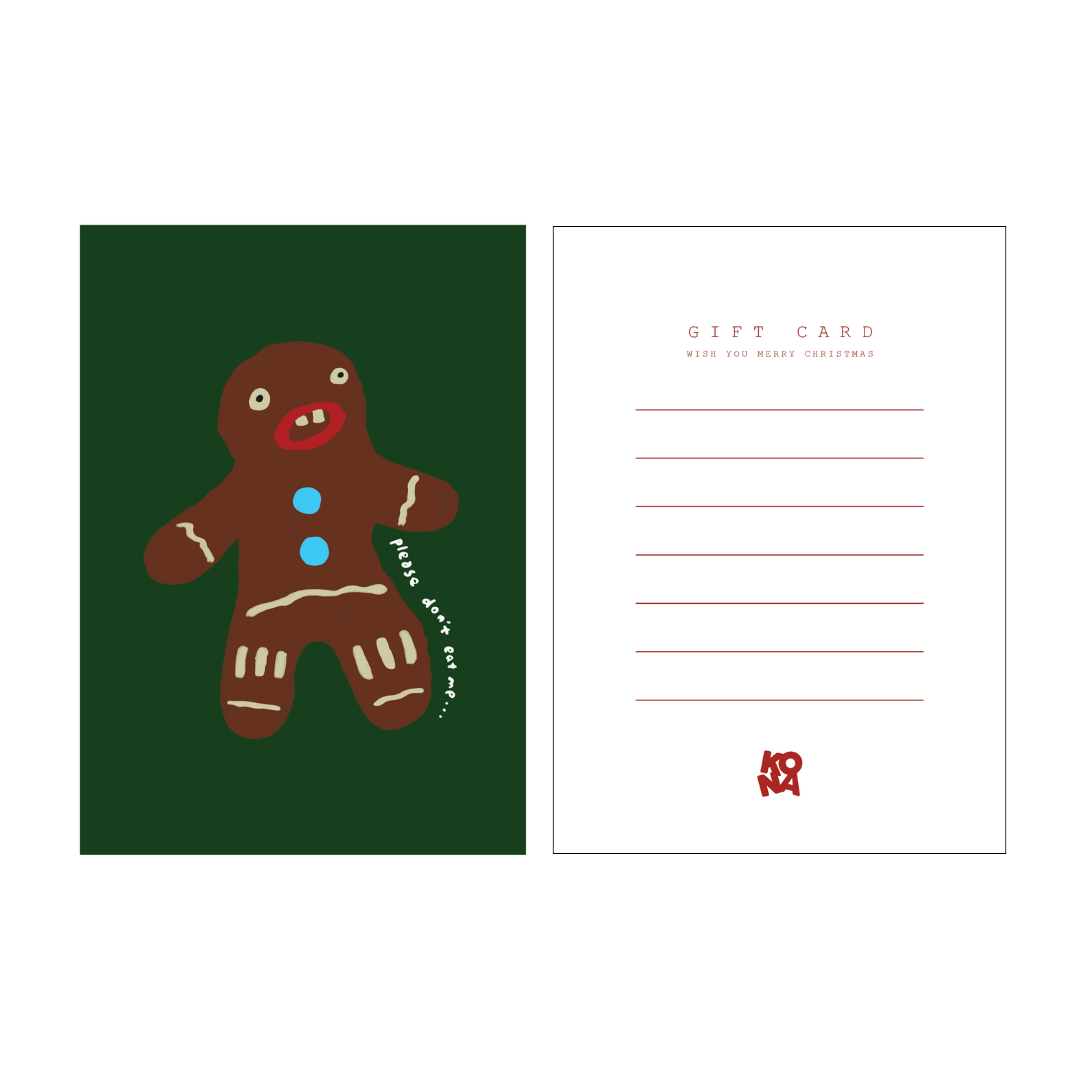 KONA Christmas Postcard