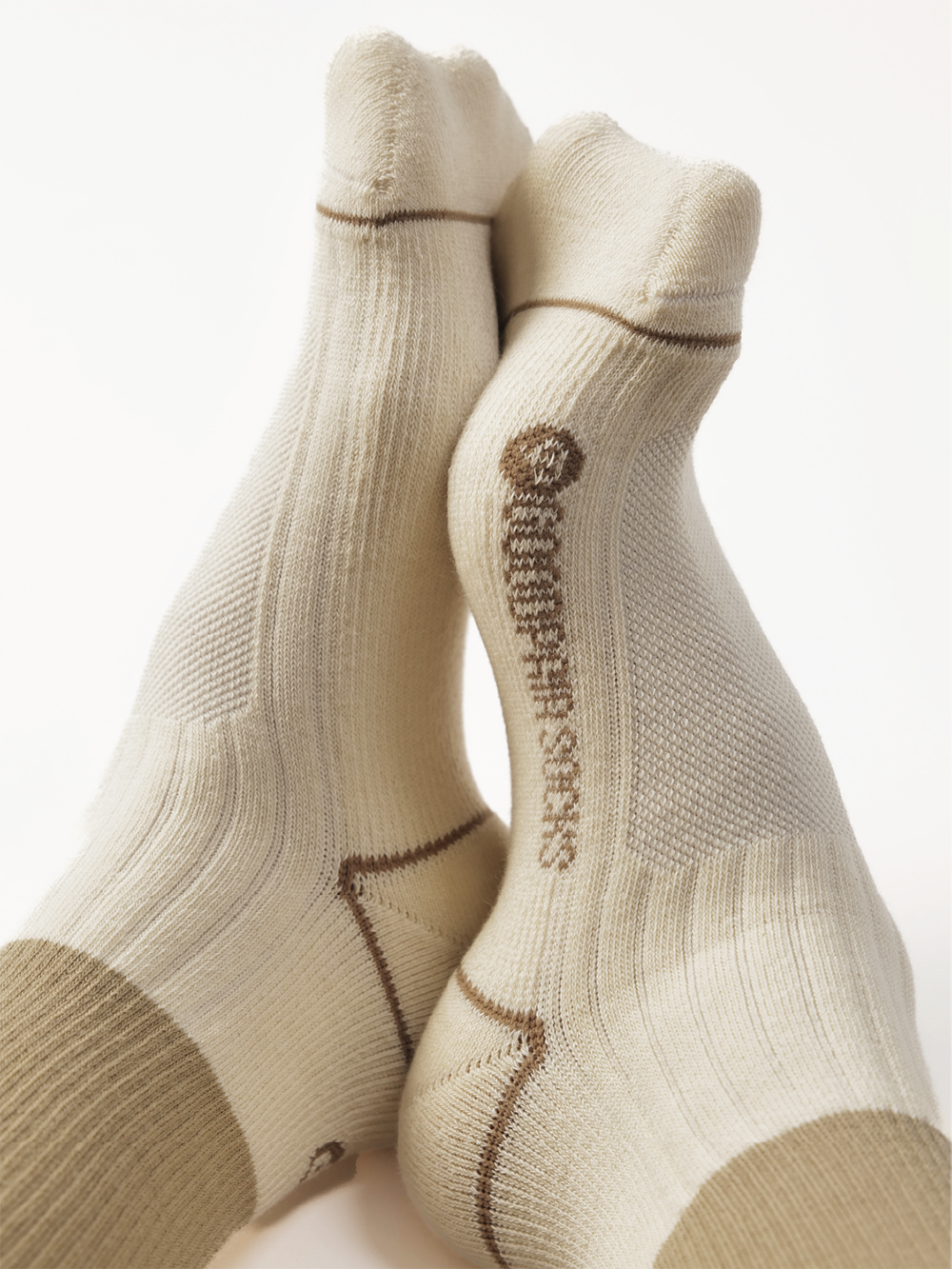 GPS DUA Color Block Ribbed Crew Socks