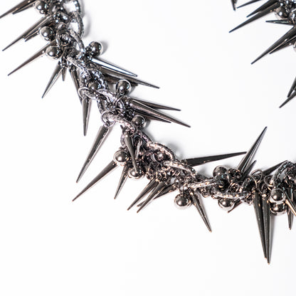 SACA Rivet Fringe Pants Chain