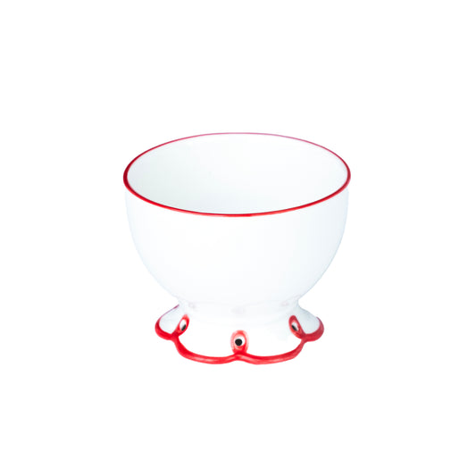 KONA Red Curve Cereal Bowl
