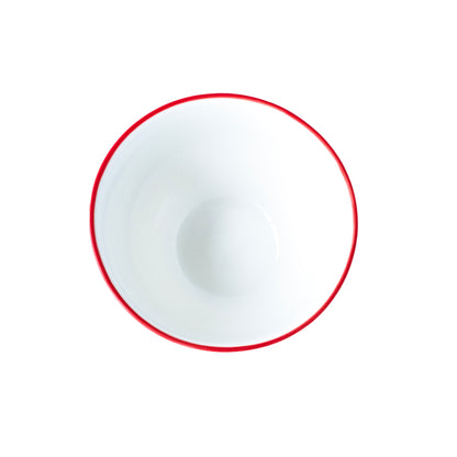 KONA Red Curve Cereal Bowl
