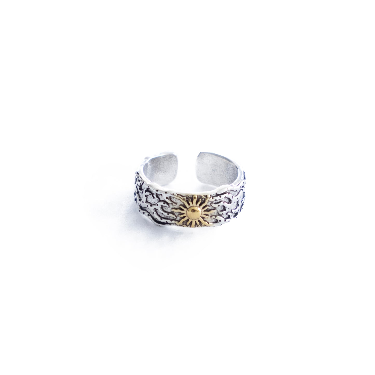 SACA Sun Vintage Silver Ring